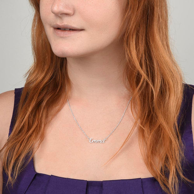 To My Granddaughter | Personalized Name Necklace |