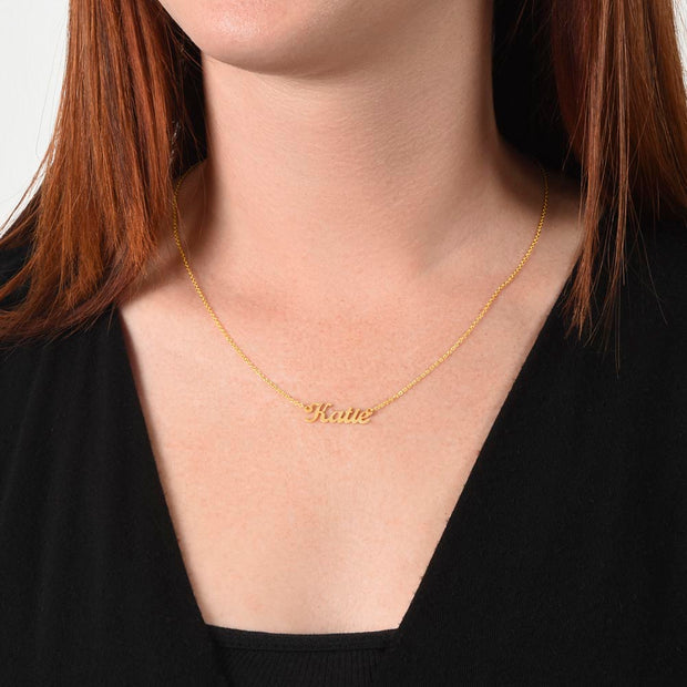 To My Wife | Personalized Name Necklace |