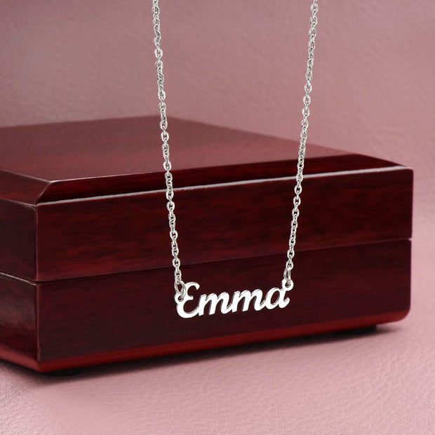 To My Beautiful Daughter | Personalized Name Necklace |