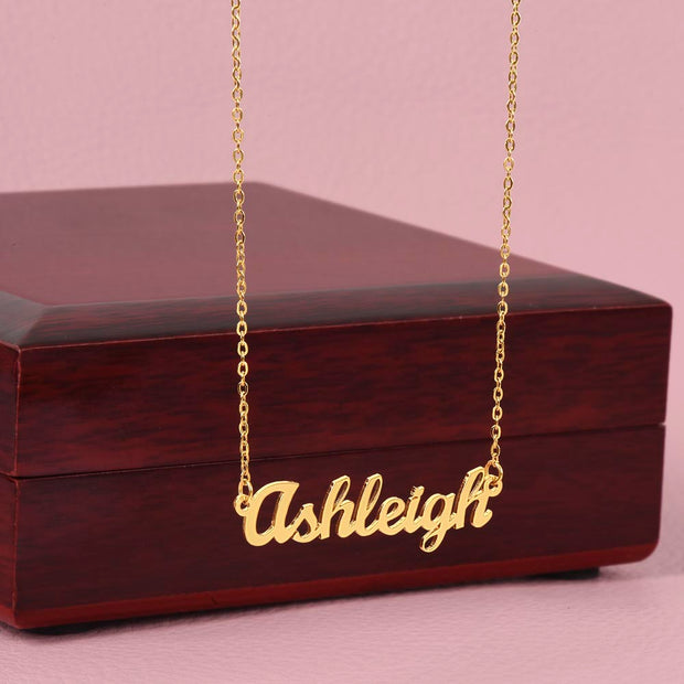 To My Granddaughter | Personalized Name Necklace |