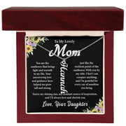 To My Lovely Mom | Vertical Name Necklace