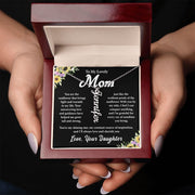 To My Lovely Mom | Vertical Name Necklace
