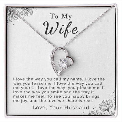 To My Wife | Forever Love Necklace