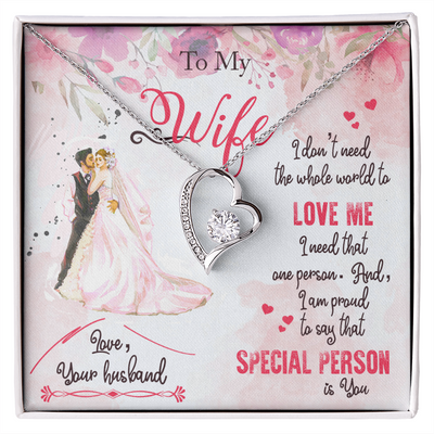 Forever Love Necklace for Wife