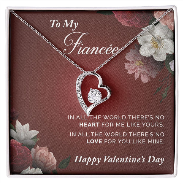 To My Fiancee |  Forever Love Necklace |