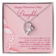 To My Daughter |  Forever Love Necklace |