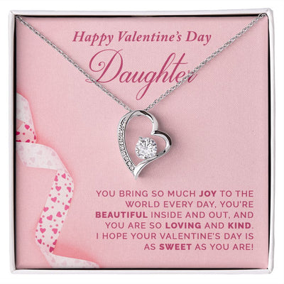 To My Daughter |  Forever Love Necklace |