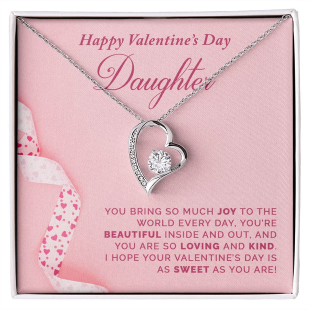 To My Daughter |  Forever Love Necklace |