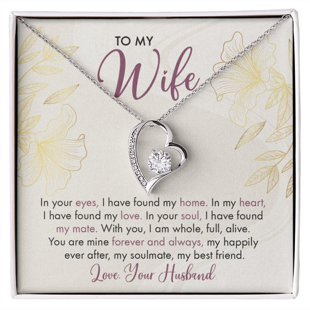 To My Wife  |  Forever Love Necklace |