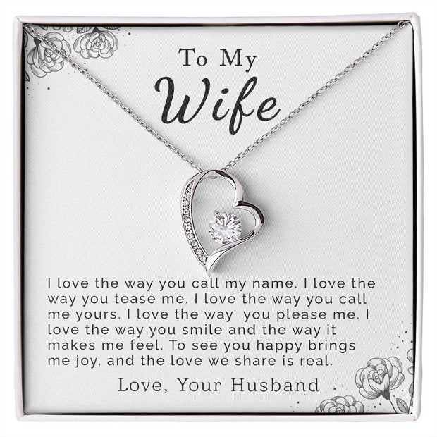 To My Wife | Forever Love Necklace