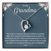 To My Grandma |  Forever Love Necklace | Mother's Day| Birthday