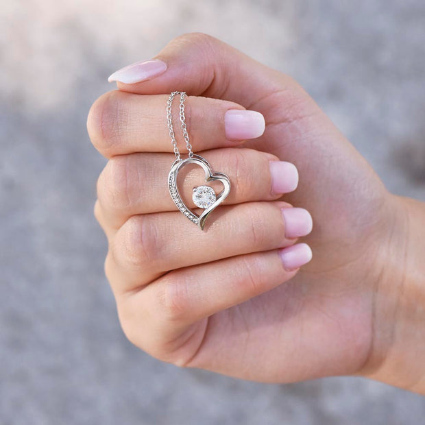 To My Beautiful Mom|  Forever Love Necklace | Mother's Day| Birthday