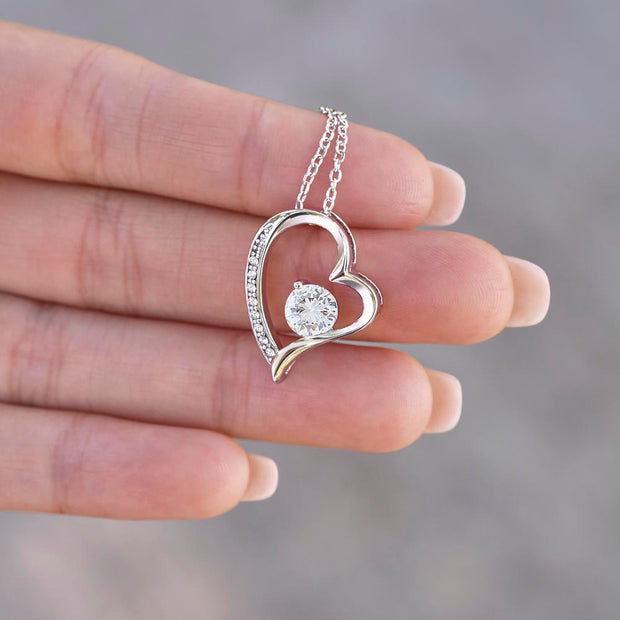 To My Sexy Hot Wife | Forever Love Necklace |