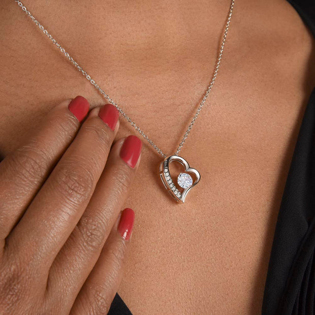 To My Bonus Daughter |  Forever Love Necklace |