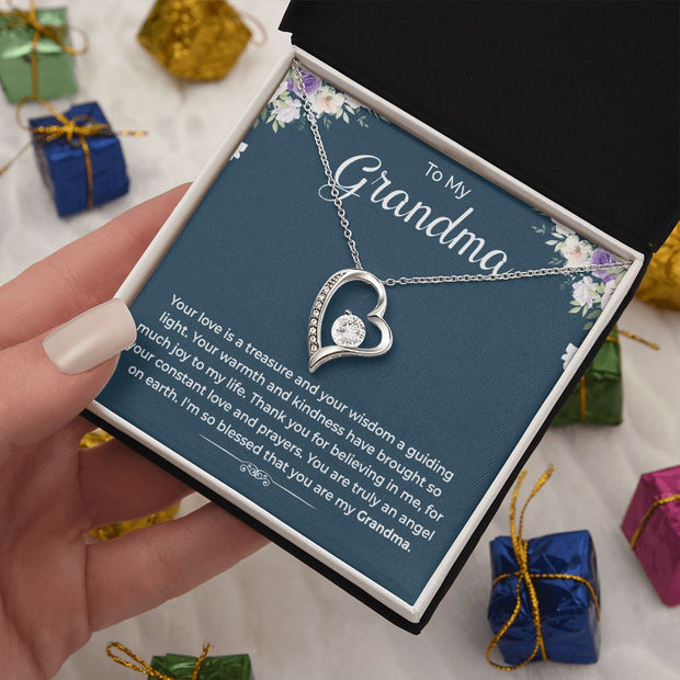 To My Grandma |  Forever Love Necklace | Mother's Day| Birthday
