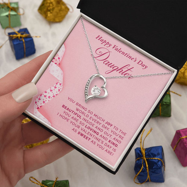 To My Daughter |  Forever Love Necklace |