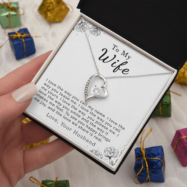To My Wife | Forever Love Necklace