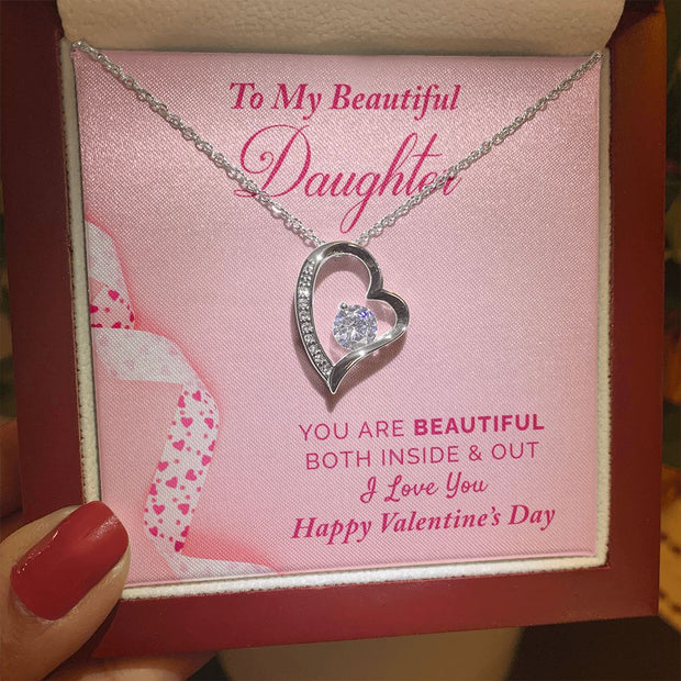 To My Daughter |  Forever Love Necklace |