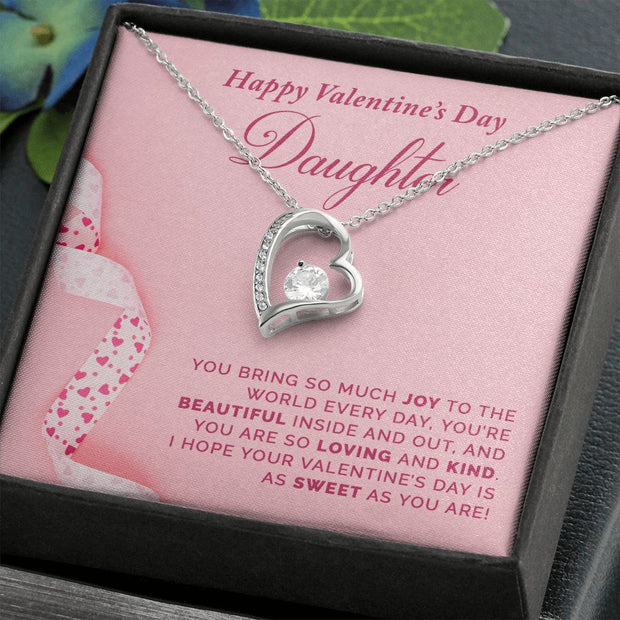To My Daughter |  Forever Love Necklace |