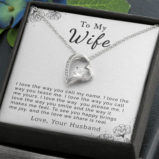 To My Wife | Forever Love Necklace