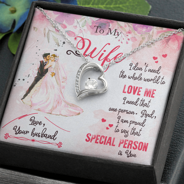 Forever Love Necklace for Wife