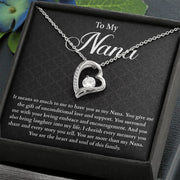 To My Nana|  Forever Love Necklace | Mother's Day| Birthday