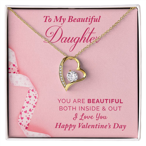 To My Daughter |  Forever Love Necklace |