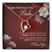 To My Babe |  Forever Love Necklace |