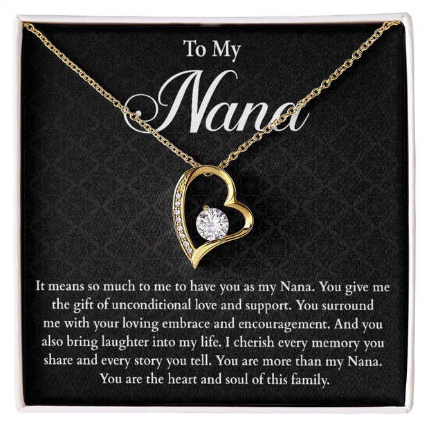 To My Nana|  Forever Love Necklace | Mother's Day| Birthday