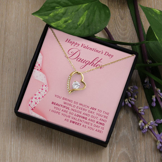 To My Daughter |  Forever Love Necklace |
