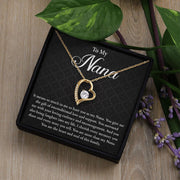 To My Nana|  Forever Love Necklace | Mother's Day| Birthday
