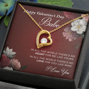 To My Babe |  Forever Love Necklace |