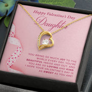 To My Daughter |  Forever Love Necklace |