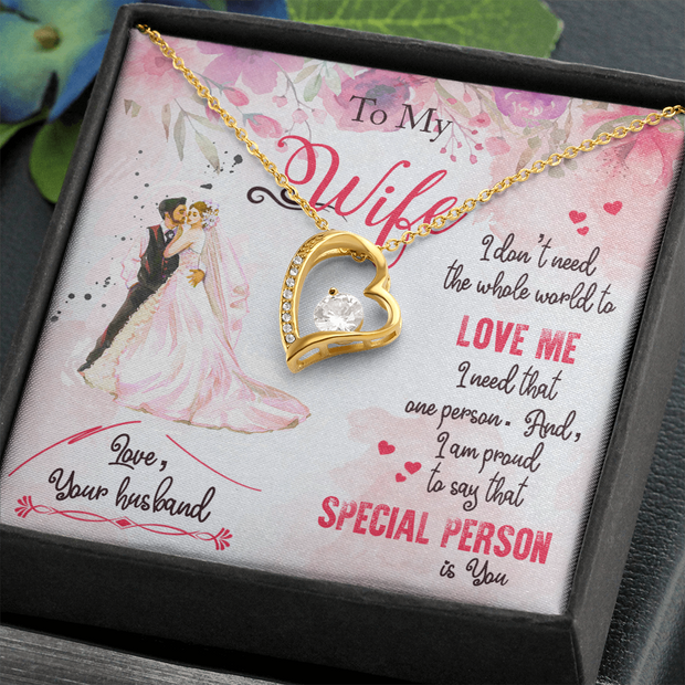 Forever Love Necklace for Wife