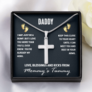 Stainless Cross Necklace for Dad