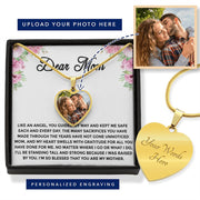 Dear Mom Custom Heart