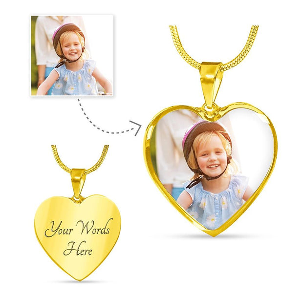 Personalized Heart Pendant | Luxury Necklace